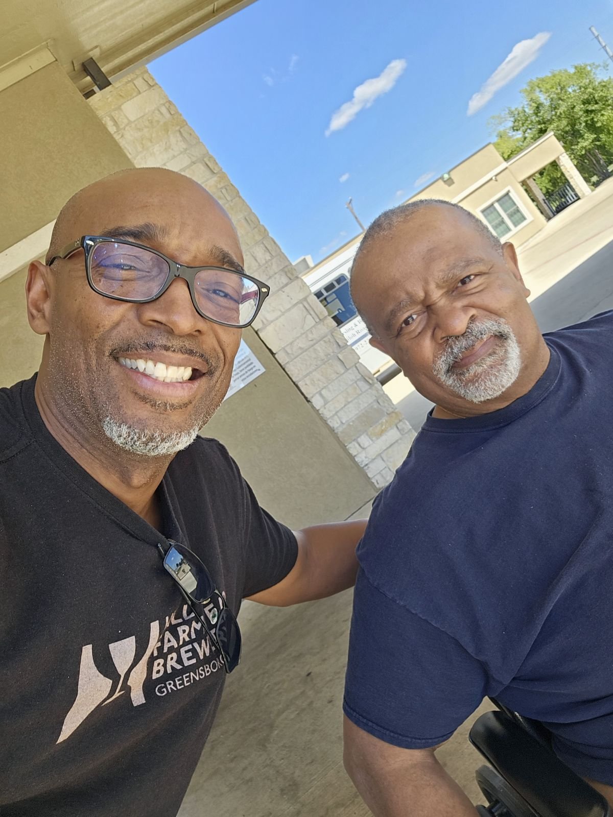 Michael Gaiter with family